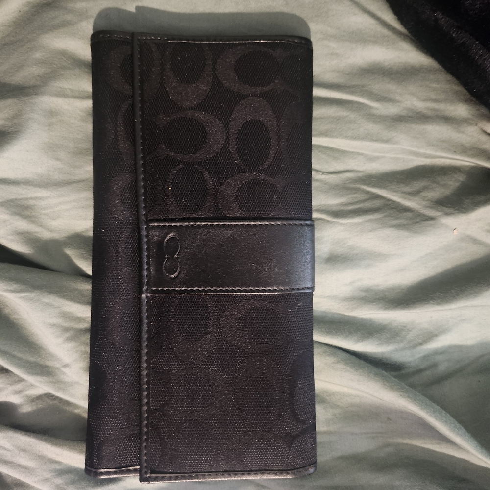 Coach Black Wallet